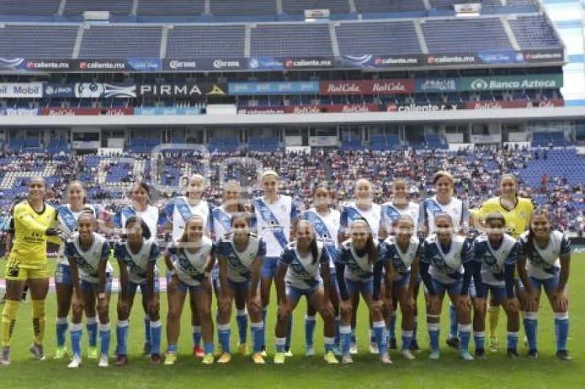 FÚTBOL FEMENIL . PUEBLA VS CHIVAS