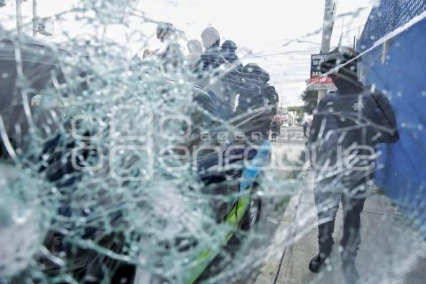 MERCADO HIDALGO . OPERATIVO POLICIACO