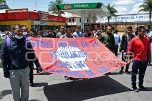 TLAXCALA . MARCHA NORMALISTAS