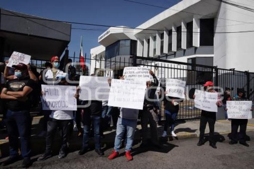 MANIFESTACIÓN TRANSPORTISTAS