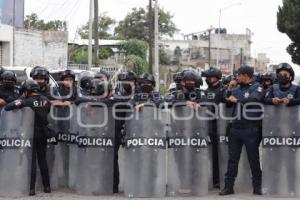 MERCADO HIDALGO . OPERATIVO POLICIACO