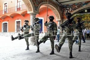 TLAXCALA . DEMOSTRACIÓN DESFILE