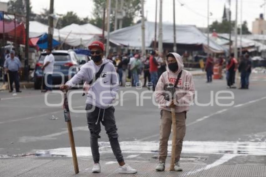 MERCADO HIDALGO . OPERATIVO POLICIACO