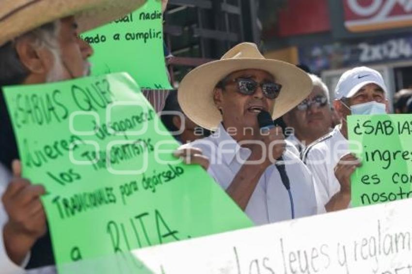 MANIFESTACIÓN TRANSPORTISTAS