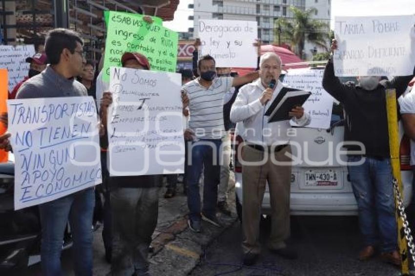 MANIFESTACIÓN TRANSPORTISTAS