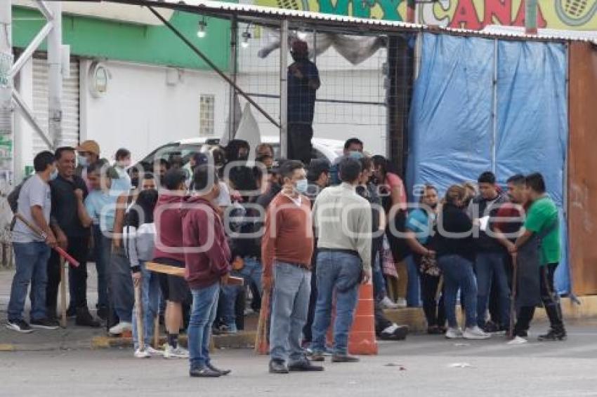 MERCADO HIDALGO . OPERATIVO POLICIACO