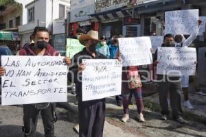 MANIFESTACIÓN TRANSPORTISTAS