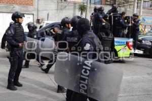 MERCADO HIDALGO . OPERATIVO POLICIACO