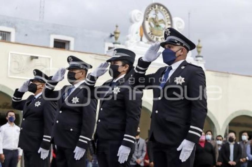 SAN PEDRO CHOLULA . CEREMONIA NIÑOS HÉROES