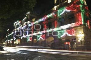 AYUNTAMIENTO . ILUMINACIÓN PATRIA