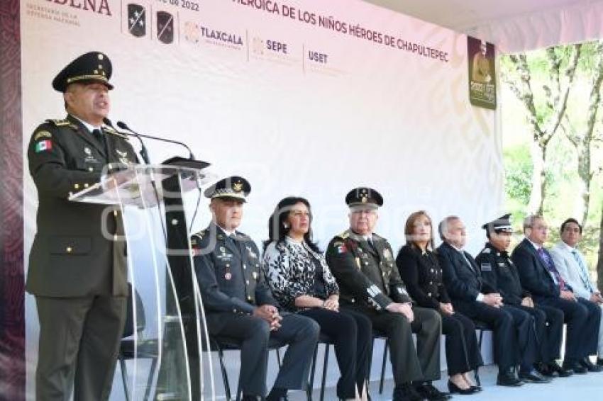 TLAXCALA . CEREMONIA NIÑOS HÉROES