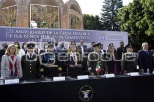 SAN ANDRÉS CHOLULA . CEREMONIA NIÑOS HÉROES