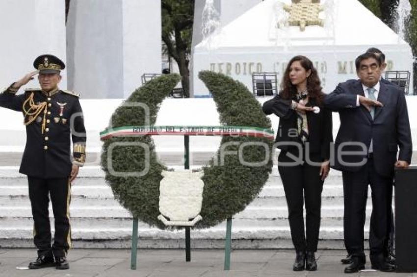 GOBIERNO ESTATAL . CEREMONIA NIÑOS HEROES