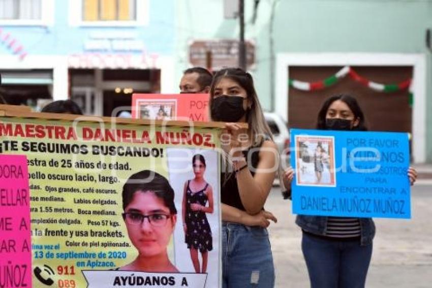 TLAXCALA . FAMILIARES DESAPARECIDA