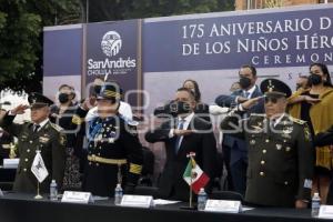 SAN ANDRÉS CHOLULA . CEREMONIA NIÑOS HÉROES