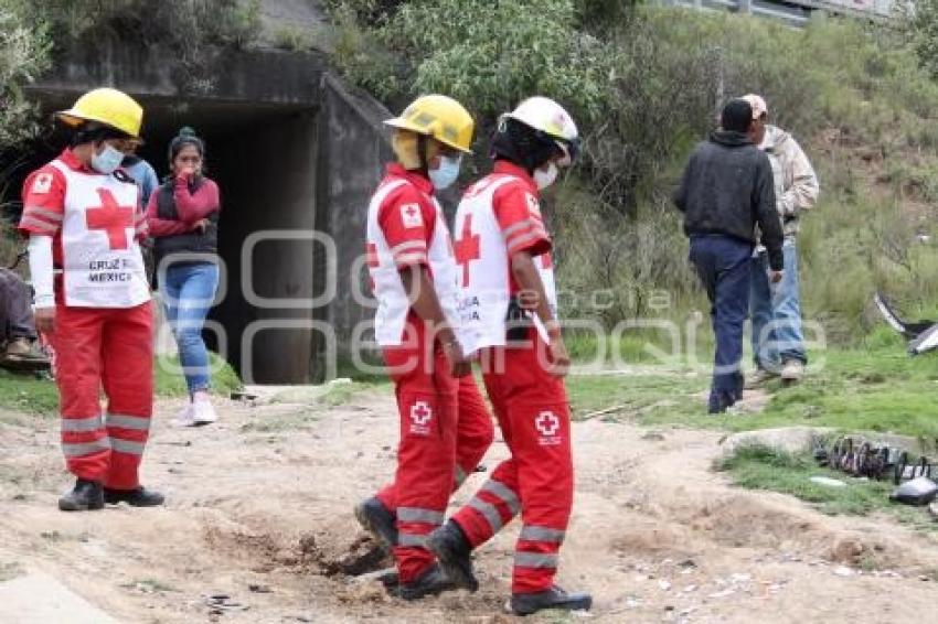 TLAXCALA . ACCIDENTE VIAL