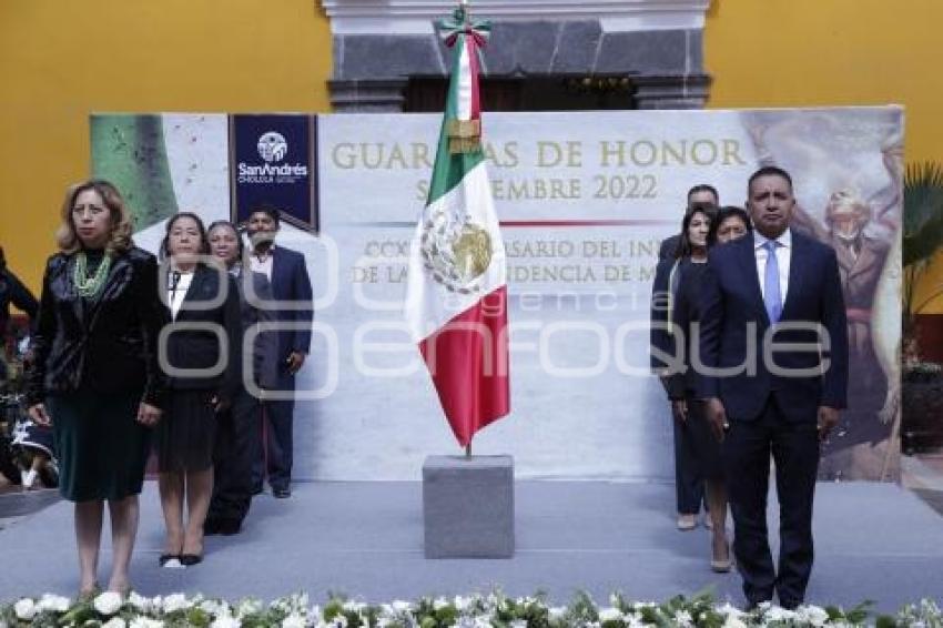 SAN ANDRÉS CHOLULA . GUARDIAS DE HONOR