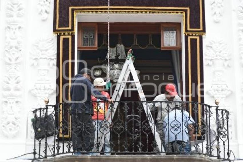 TLAXCALA . BALCÓN PALACIO DE GOBIERNO