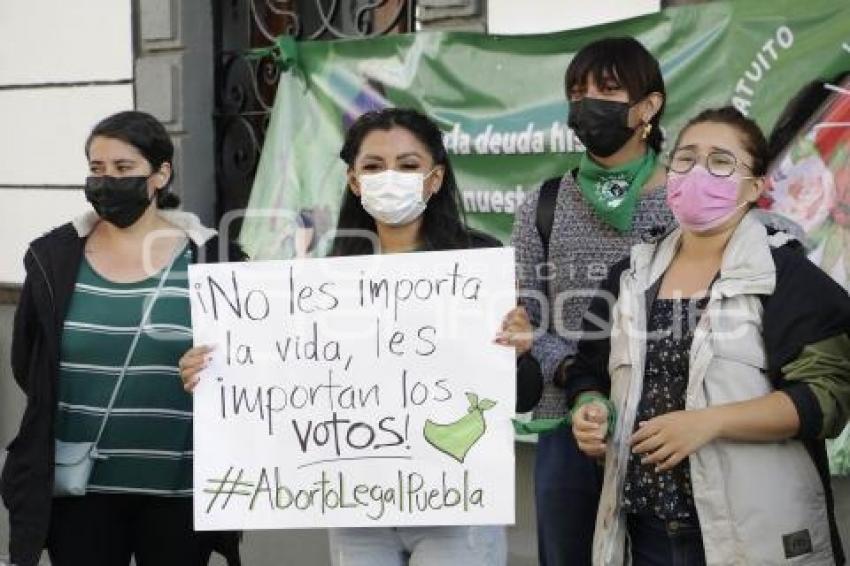 PROTESTA LEGALIZACIÓN ABORTO