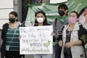 PROTESTA LEGALIZACIÓN ABORTO