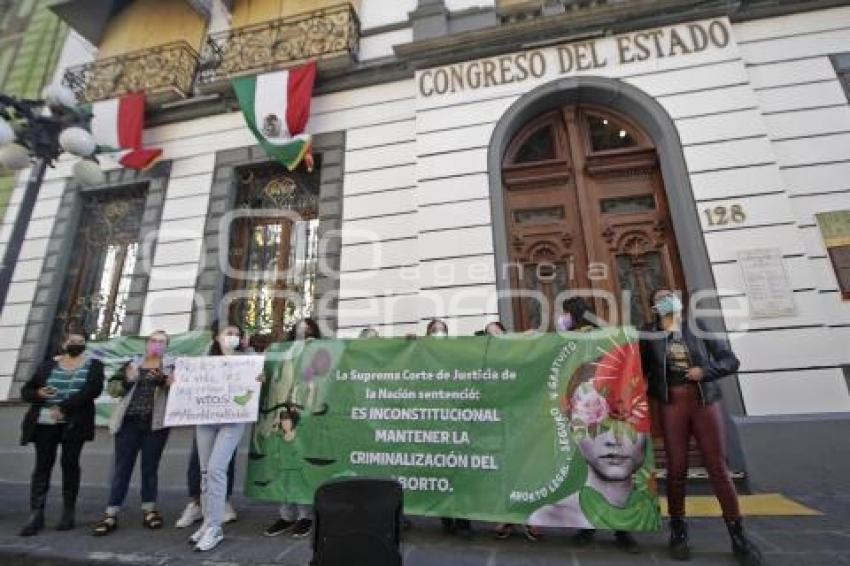 PROTESTA LEGALIZACIÓN ABORTO