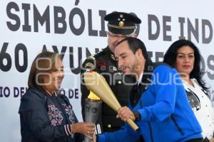 TLAXCALA . CEREMONIA INDEPENDENCIA