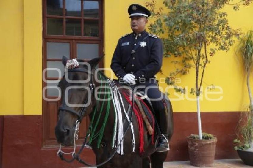 SAN ANDRÉS CHOLULA . GUARDIAS DE HONOR