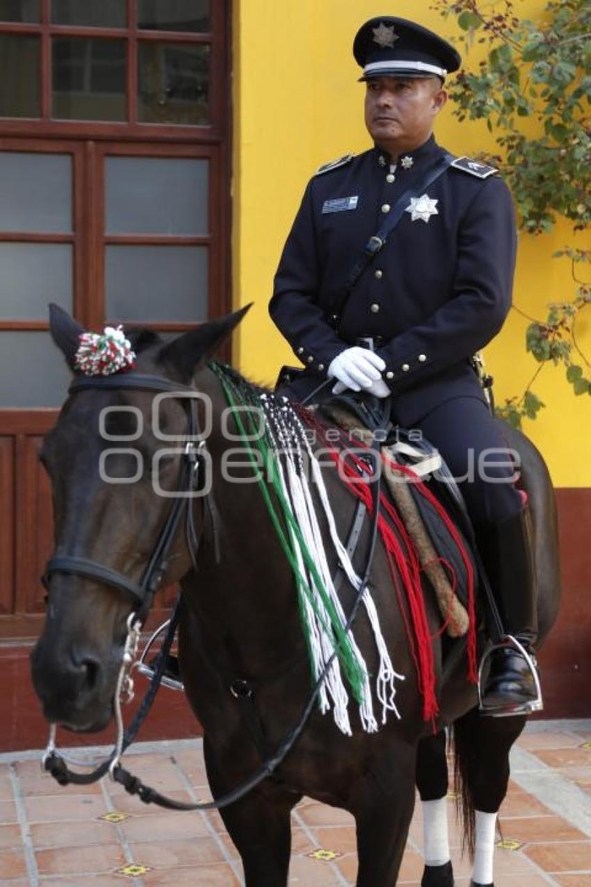 SAN ANDRÉS CHOLULA . GUARDIAS DE HONOR