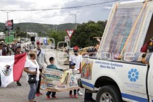 ACATLÁN . ANTORCHA GUADALUPANA