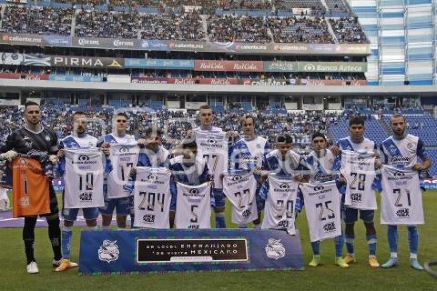 FÚTBOL . CLUB PUEBLA VS TIGRES