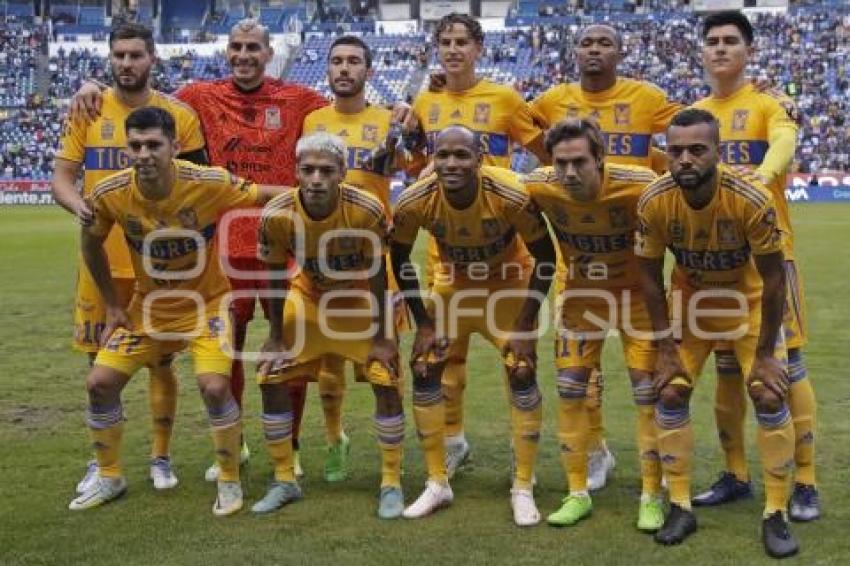 FÚTBOL . CLUB PUEBLA VS TIGRES