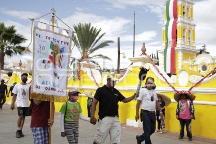 ACATLÁN . ANTORCHA GUADALUPANA