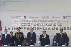 CEREMONIA ANIVERSARIO INDEPENDENCIA