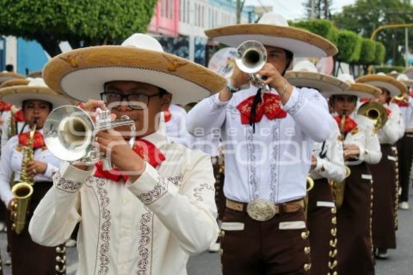 TEHUACÁN . DESFILE INDEPENDENCIA