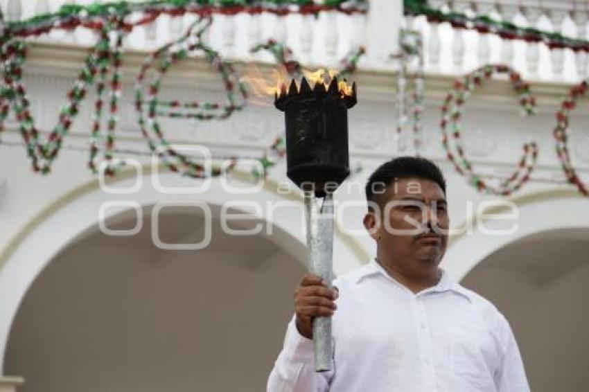 ACATLÁN . ANTORCHA GUADALUPANA