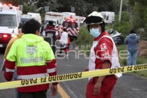 TLAXCALA, ACCIDENTE VIAL