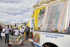 ACATLÁN . ANTORCHA GUADALUPANA