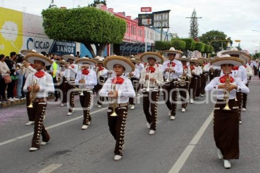 TEHUACÁN . DESFILE INDEPENDENCIA