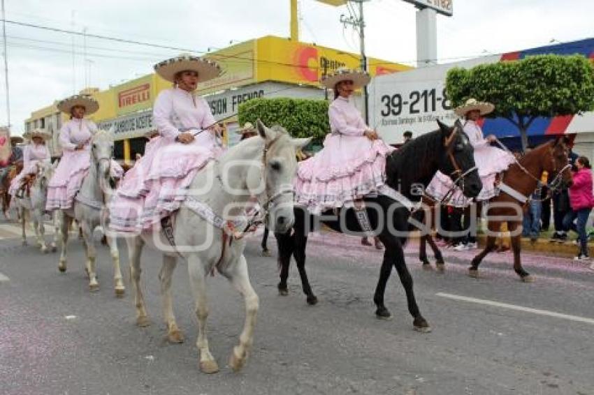 TEHUACÁN . DESFILE INDEPENDENCIA