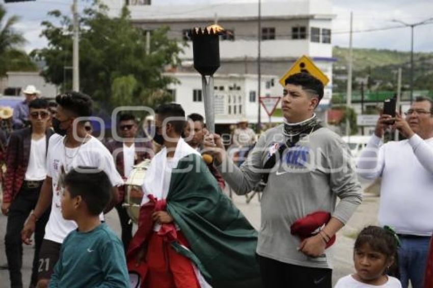 ACATLÁN . ANTORCHA GUADALUPANA