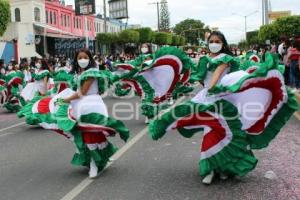 TEHUACÁN . DESFILE INDEPENDENCIA