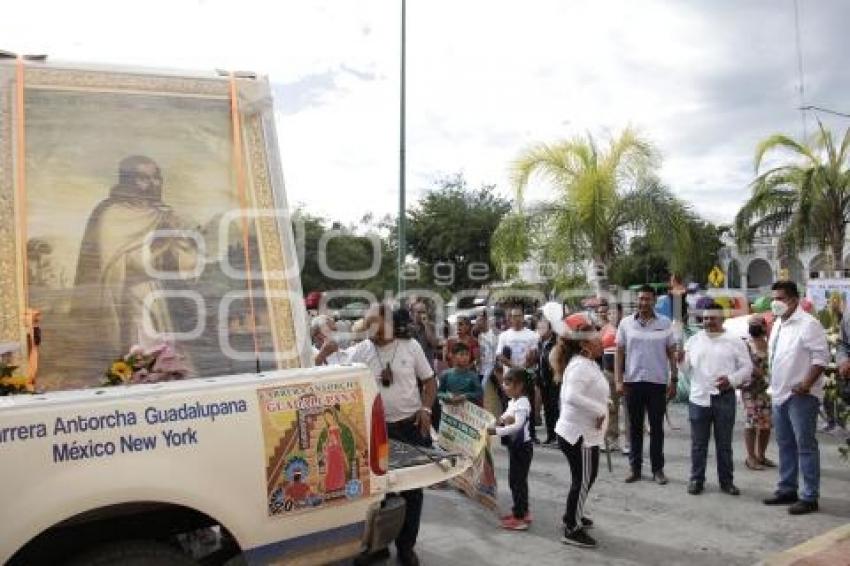 ACATLÁN . ANTORCHA GUADALUPANA