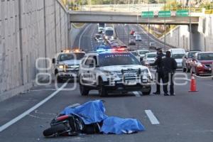 TLAXCALA . ACCIDENTE MOTOCICLISTA