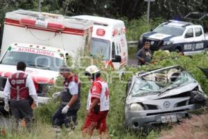 TLAXCALA, ACCIDENTE VIAL