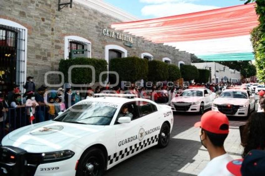 TLAXCALA . DESFILE INDEPENDENCIA