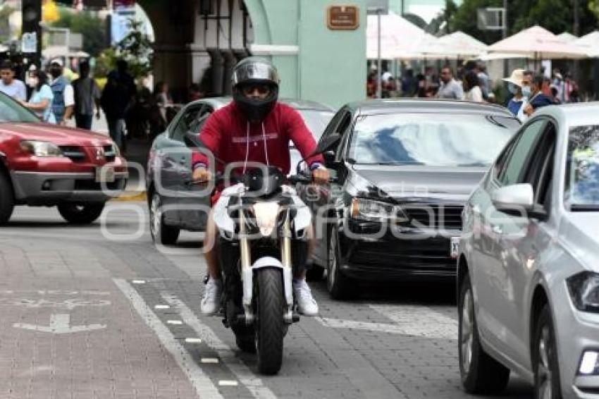 TLAXCALA . TRÁFICO VEHICULAR