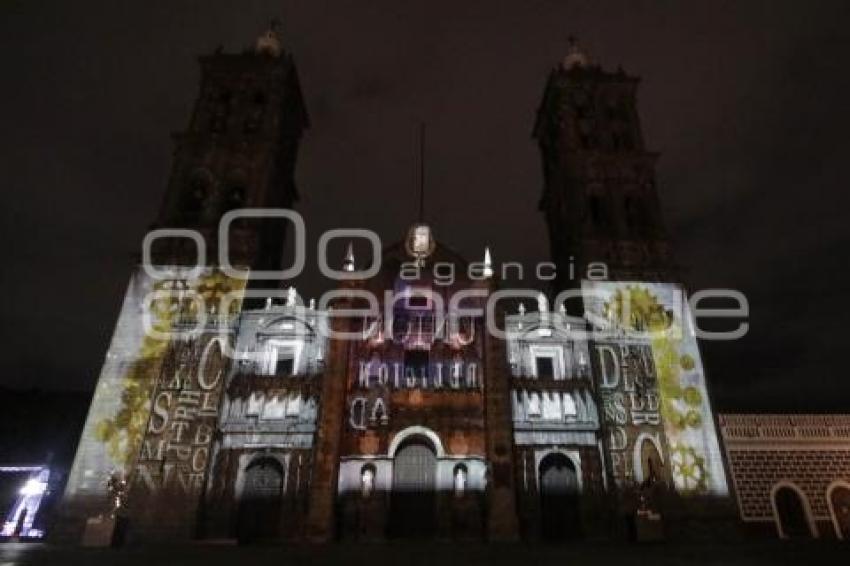 VIDEOMAPPING . CATEDRAL