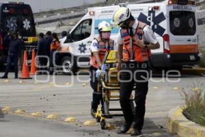 SIMULACRO SISMO . DISTRIBUIDOR VIAL