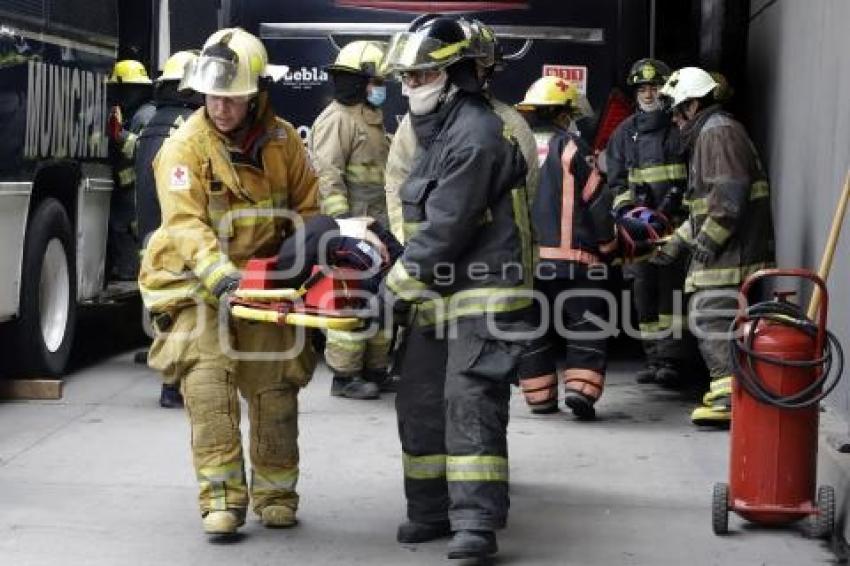 SIMULACRO SISMO . DISTRIBUIDOR VIAL