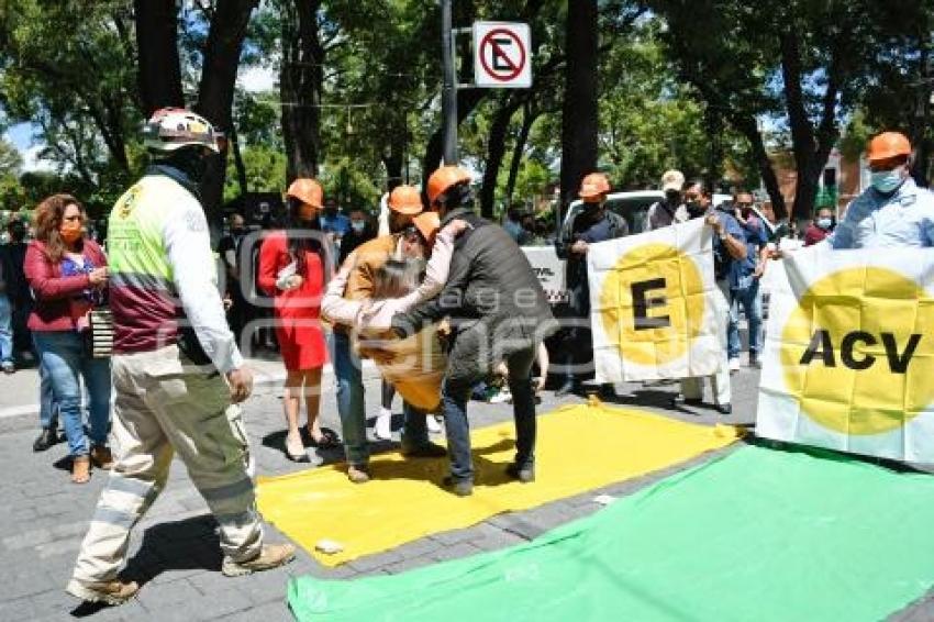 TLAXCALA . SIMULACRO DE SISMO